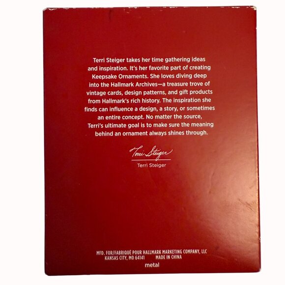 Hallmark Keepsake Thank You Gift Ornament Decoration Heart Appreciation 2020 - Picture 2 of 9